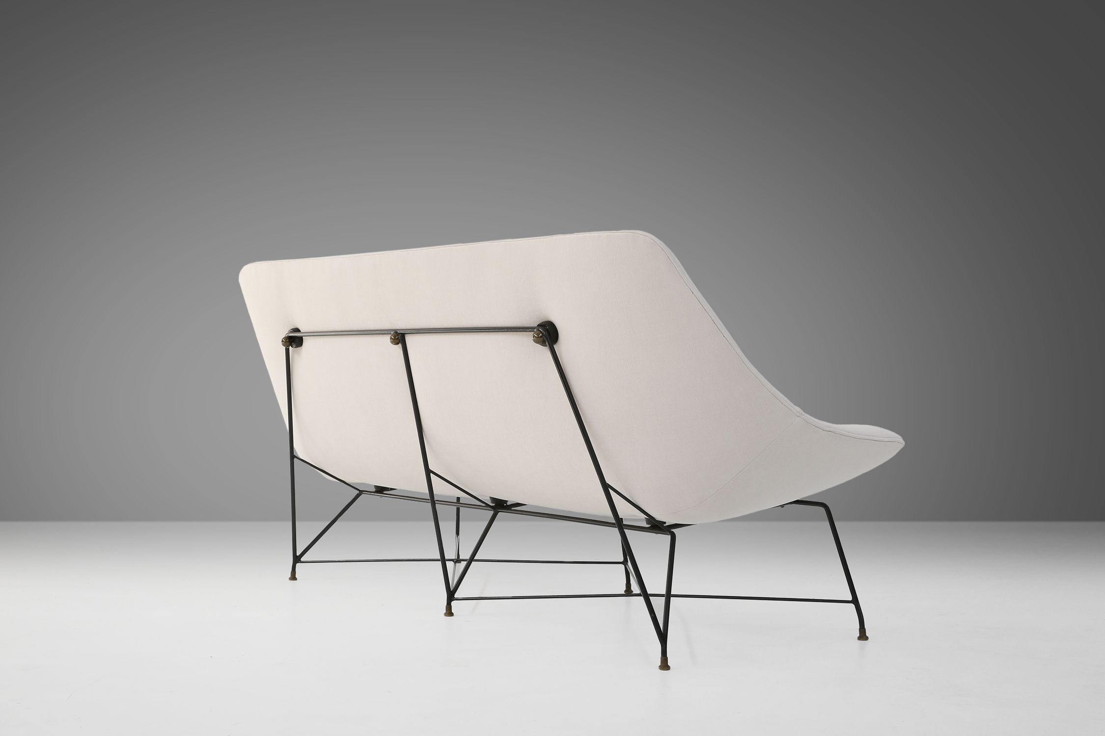 Cosmos Living Room Set of 3 by Augusto Bozzi for Saporiti, Italy, 1954 thumbnail